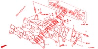 ANSAUGKRUEMMER (DIESEL) für Honda ACCORD TOURER DIESEL 2.2 SH 5 Türen 6 gang-Schaltgetriebe 2013
