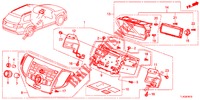 AUDIOEINHEIT  für Honda ACCORD TOURER DIESEL 2.2 SH 5 Türen 6 gang-Schaltgetriebe 2013