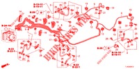 BREMSLEITUNGEN (VSA) (DIESEL) (LH) für Honda ACCORD TOURER DIESEL 2.2 SH 5 Türen 6 gang-Schaltgetriebe 2013