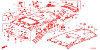 DACHVERKLEIDUNG  für Honda ACCORD TOURER DIESEL 2.2 SH 5 Türen 6 gang-Schaltgetriebe 2013