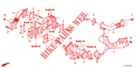 EGR STEUERVENTIL (DIESEL) für Honda ACCORD TOURER DIESEL 2.2 SH 5 Türen 6 gang-Schaltgetriebe 2013