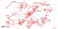 EINBAULEITUNG/UNTERDRUCKPUMPE (DIESEL) für Honda ACCORD TOURER DIESEL 2.2 SH 5 Türen 6 gang-Schaltgetriebe 2013