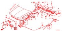 MOTORHAUBE (LH) für Honda ACCORD TOURER DIESEL 2.2 SH 5 Türen 6 gang-Schaltgetriebe 2013