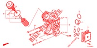OELFILTERGEHAEUSE (DIESEL) für Honda ACCORD TOURER DIESEL 2.2 SH 5 Türen 6 gang-Schaltgetriebe 2013