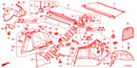 SEITENWANDVERKLEIDUNG(2D)  für Honda ACCORD TOURER DIESEL 2.2 SH 5 Türen 6 gang-Schaltgetriebe 2013