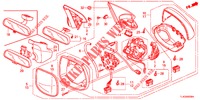 SPIEGEL/SCHIEBEDACH  für Honda ACCORD TOURER DIESEL 2.2 SH 5 Türen 6 gang-Schaltgetriebe 2013