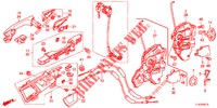 TUERSCHLOESSER, VORNE/AEUSSERER GRIFF  für Honda ACCORD TOURER DIESEL 2.2 SH 5 Türen 6 gang-Schaltgetriebe 2013