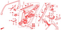 TUERVERKLEIDUNG, HINTEN(4D)  für Honda ACCORD TOURER DIESEL 2.2 SH 5 Türen 6 gang-Schaltgetriebe 2013