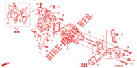WIRBELSTEUERVENTIL (DIESEL) für Honda ACCORD TOURER DIESEL 2.2 SH 5 Türen 6 gang-Schaltgetriebe 2013