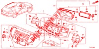 AUDIOEINHEIT  für Honda ACCORD TOURER DIESEL 2.2 COMFORT 5 Türen 6 gang-Schaltgetriebe 2014