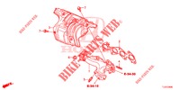 AUSPUFFKRUEMMER (DIESEL) für Honda ACCORD TOURER DIESEL 2.2 COMFORT 5 Türen 6 gang-Schaltgetriebe 2014