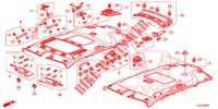 DACHVERKLEIDUNG  für Honda ACCORD TOURER DIESEL 2.2 COMFORT 5 Türen 6 gang-Schaltgetriebe 2014