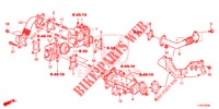 EGR STEUERVENTIL (DIESEL) für Honda ACCORD TOURER DIESEL 2.2 COMFORT 5 Türen 6 gang-Schaltgetriebe 2014