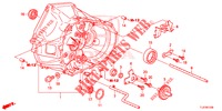 KUPPLUNGSGEHAEUSE (DIESEL) für Honda ACCORD TOURER DIESEL 2.2 COMFORT 5 Türen 6 gang-Schaltgetriebe 2014