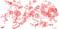 MOTORHALTERUNG (DIESEL) für Honda ACCORD TOURER DIESEL 2.2 COMFORT 5 Türen 6 gang-Schaltgetriebe 2014