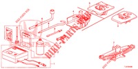 WERKZEUGE/WAGENHEBER  für Honda ACCORD TOURER DIESEL 2.2 COMFORT 5 Türen 6 gang-Schaltgetriebe 2014