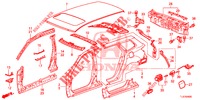 AUSSENBLECHE/TAFEL, HINTEN  für Honda ACCORD TOURER DIESEL 2.2 COMFORT 5 Türen 5 gang automatikgetriebe 2014