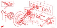 HINTERRADBREMSE (2) für Honda ACCORD TOURER DIESEL 2.2 COMFORT 5 Türen 5 gang automatikgetriebe 2014