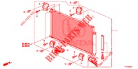 KLIMAANLAGE (CONDENSATEUR) (DIESEL) für Honda ACCORD TOURER DIESEL 2.2 COMFORT 5 Türen 5 gang automatikgetriebe 2014