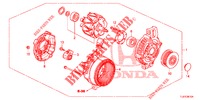LICHTMASCHINE (DENSO) (DIESEL) für Honda ACCORD TOURER DIESEL 2.2 COMFORT 5 Türen 5 gang automatikgetriebe 2014