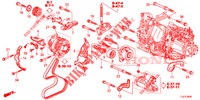 MOTORHALTERUNG (DIESEL) für Honda ACCORD TOURER DIESEL 2.2 COMFORT 5 Türen 5 gang automatikgetriebe 2014