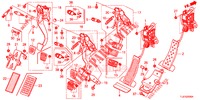 PEDAL (LH) für Honda ACCORD TOURER DIESEL 2.2 COMFORT 5 Türen 5 gang automatikgetriebe 2014