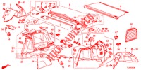 SEITENWANDVERKLEIDUNG(2D)  für Honda ACCORD TOURER DIESEL 2.2 COMFORT 5 Türen 5 gang automatikgetriebe 2014
