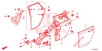 TUERBLECHE, HINTEN(4D)  für Honda ACCORD TOURER DIESEL 2.2 COMFORT 5 Türen 5 gang automatikgetriebe 2014