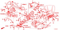 WASSERSCHLAUCH/HEIZUNGSSCHACHT (DIESEL) für Honda ACCORD TOURER DIESEL 2.2 COMFORT 5 Türen 5 gang automatikgetriebe 2014