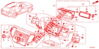 AUDIOEINHEIT  für Honda ACCORD TOURER DIESEL 2.2 ELEGANCE 5 Türen 6 gang-Schaltgetriebe 2014