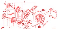 KLIMAANLAGE (COMPRESSEUR) (DIESEL) für Honda ACCORD TOURER DIESEL 2.2 ELEGANCE 5 Türen 6 gang-Schaltgetriebe 2014