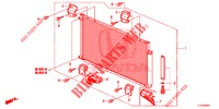 KLIMAANLAGE (CONDENSATEUR) (DIESEL) für Honda ACCORD TOURER DIESEL 2.2 ELEGANCE 5 Türen 6 gang-Schaltgetriebe 2014