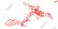 KOMBISCHALTER  für Honda ACCORD TOURER DIESEL 2.2 ELEGANCE 5 Türen 6 gang-Schaltgetriebe 2014