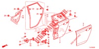 TUERBLECHE, HINTEN(4D)  für Honda ACCORD TOURER DIESEL 2.2 ELEGANCE 5 Türen 6 gang-Schaltgetriebe 2014