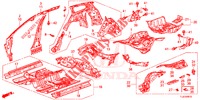 BODEN/INNENBLECHE  für Honda ACCORD TOURER DIESEL 2.2 ELEGANCE 5 Türen 5 gang automatikgetriebe 2014