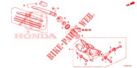 HECKSCHEIBENWISCHER  für Honda ACCORD TOURER DIESEL 2.2 ELEGANCE 5 Türen 5 gang automatikgetriebe 2014