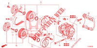 KLIMAANLAGE (COMPRESSEUR) (DIESEL) für Honda ACCORD TOURER DIESEL 2.2 ELEGANCE 5 Türen 5 gang automatikgetriebe 2014