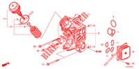 OELFILTERGEHAEUSE (DIESEL) für Honda ACCORD TOURER DIESEL 2.2 ELEGANCE 5 Türen 5 gang automatikgetriebe 2014