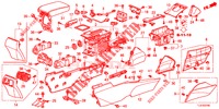 KONSOLE (LH) für Honda ACCORD TOURER DIESEL 2.2 ELEGANCE PACK 5 Türen 6 gang-Schaltgetriebe 2014