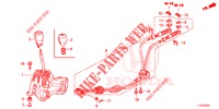 SCHALTARM/SCHALTHEBEL (DIESEL) für Honda ACCORD TOURER DIESEL 2.2 ELEGANCE PACK 5 Türen 6 gang-Schaltgetriebe 2014