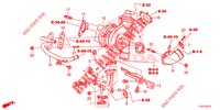 TURBOLADER SYSTEM (DIESEL) für Honda ACCORD TOURER DIESEL 2.2 ELEGANCE PACK 5 Türen 6 gang-Schaltgetriebe 2014