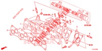 ANSAUGKRUEMMER (DIESEL) für Honda ACCORD TOURER DIESEL 2.2 ELEGANCE PACK 5 Türen 5 gang automatikgetriebe 2014