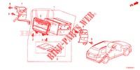 AUDIOEINHEIT (NAVIGATION) für Honda ACCORD TOURER DIESEL 2.2 ELEGANCE PACK 5 Türen 5 gang automatikgetriebe 2014