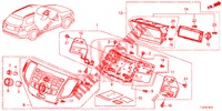 AUDIOEINHEIT  für Honda ACCORD TOURER DIESEL 2.2 ELEGANCE PACK 5 Türen 5 gang automatikgetriebe 2014