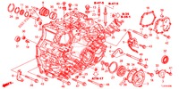 GETRIEBEGEHAEUSE (DIESEL) für Honda ACCORD TOURER DIESEL 2.2 ELEGANCE PACK 5 Türen 5 gang automatikgetriebe 2014