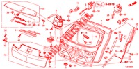 HECKKLAPPE (PUISSANCE) für Honda ACCORD TOURER DIESEL 2.2 ELEGANCE PACK 5 Türen 5 gang automatikgetriebe 2014