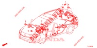 KABELBAUM (2) (LH) für Honda ACCORD TOURER DIESEL 2.2 ELEGANCE PACK 5 Türen 5 gang automatikgetriebe 2014