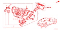 MITTLERES MODUL (NAVIGATION) für Honda ACCORD TOURER DIESEL 2.2 ELEGANCE PACK 5 Türen 5 gang automatikgetriebe 2014