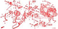 MOTORHALTERUNG (DIESEL) für Honda ACCORD TOURER DIESEL 2.2 ELEGANCE PACK 5 Türen 5 gang automatikgetriebe 2014