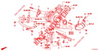 TURBOLADER SYSTEM (DIESEL) für Honda ACCORD TOURER DIESEL 2.2 ELEGANCE PACK 5 Türen 5 gang automatikgetriebe 2014